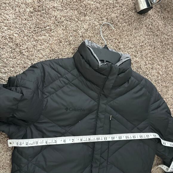 Columbia Women’s Down Puffer Jacket Sz S Black - Picture 4 of 10